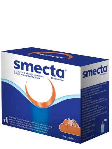 Smecta pulveris, 30 paciņas | internetaptieka.lv