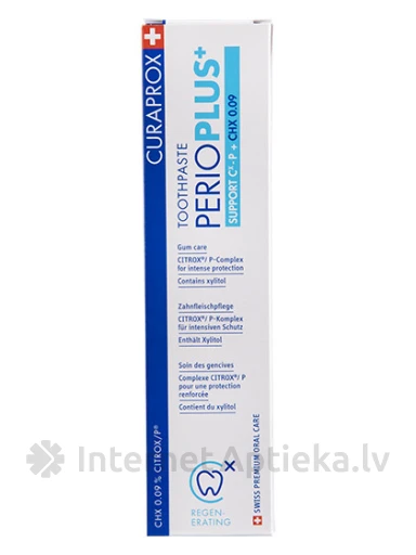 Curaprox Perio plus tugihambapasta, 75 ml | internetaptieka.lv