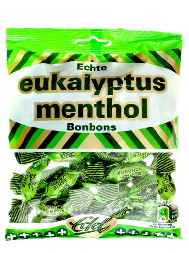 EDEL Mentooli/eukalüpti kommid, 100 g | internetaptieka.lv