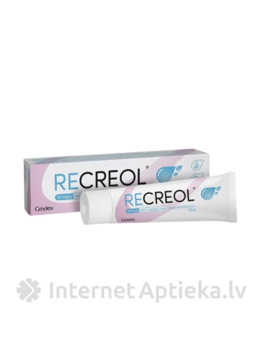 Recreol 5% ziede, 50 g | internetaptieka.lv