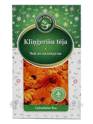 Tēja Kliņģerīšu, 50 g | internetaptieka.lv