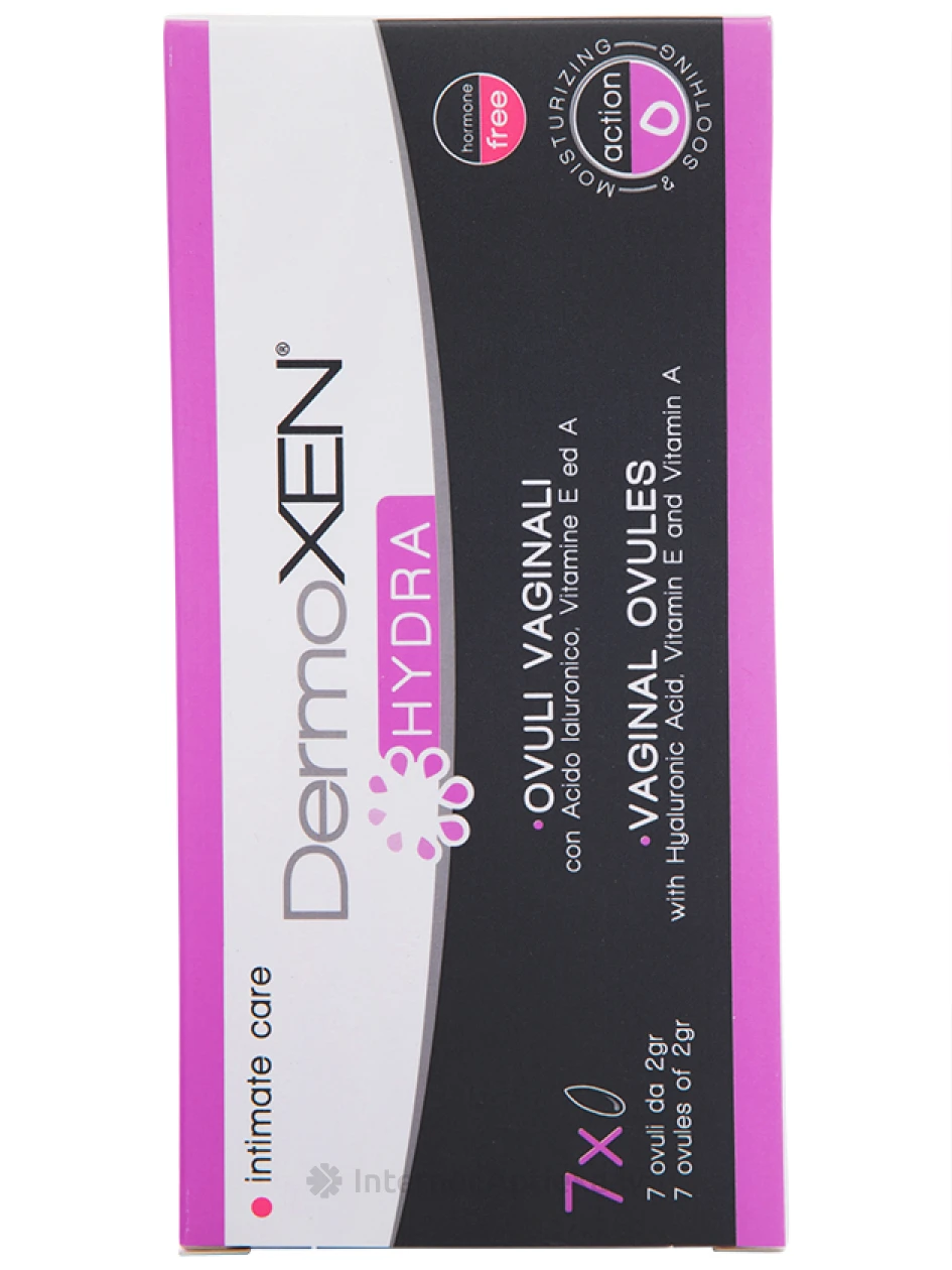 DermoXen Hydra, 7 vaginaalset munarakku | internetaptieka.lv