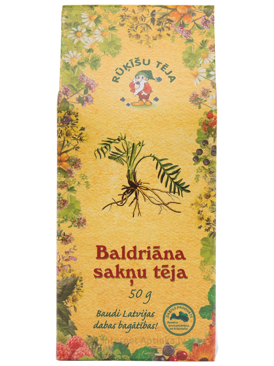 Rūķīšu Baldriāna saknes, 50 g | internetaptieka.lv