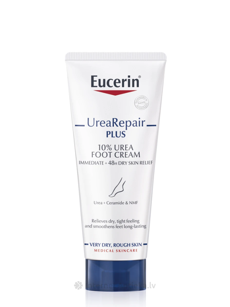 Eucerin Urea Repair Plus 10% крем для ног, 100 мл | internetaptieka.lv