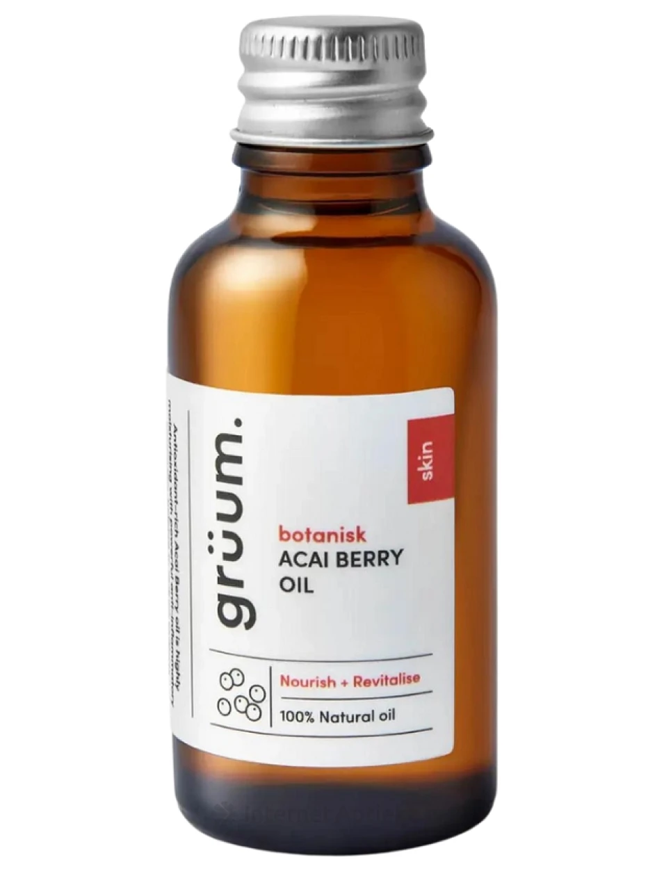 Grüum botanisk Acai Berry Oil terav palmimarjaõli, 30 ml | internetaptieka.lv