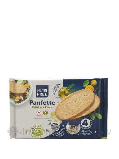 NUTRIFREE PANFETTE gluteenivaba saia viilud, 300 g | internetaptieka.lv