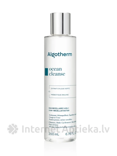 Algotherm Ocean Cleanse 3in1 Micelārais ūdens, 200 ml | internetaptieka.lv