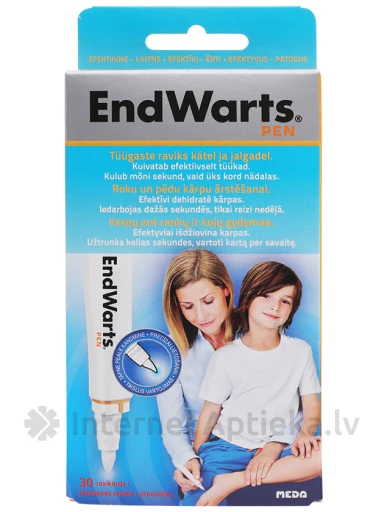 EndWarts Pen roku un pēdu kārpu ārstēšanai, 3 ml | internetaptieka.lv