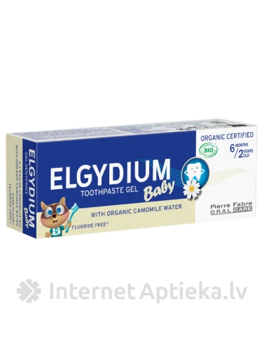 ELGYDIUM BABY BIO zobu pasta bērniem, 30 ml | internetaptieka.lv