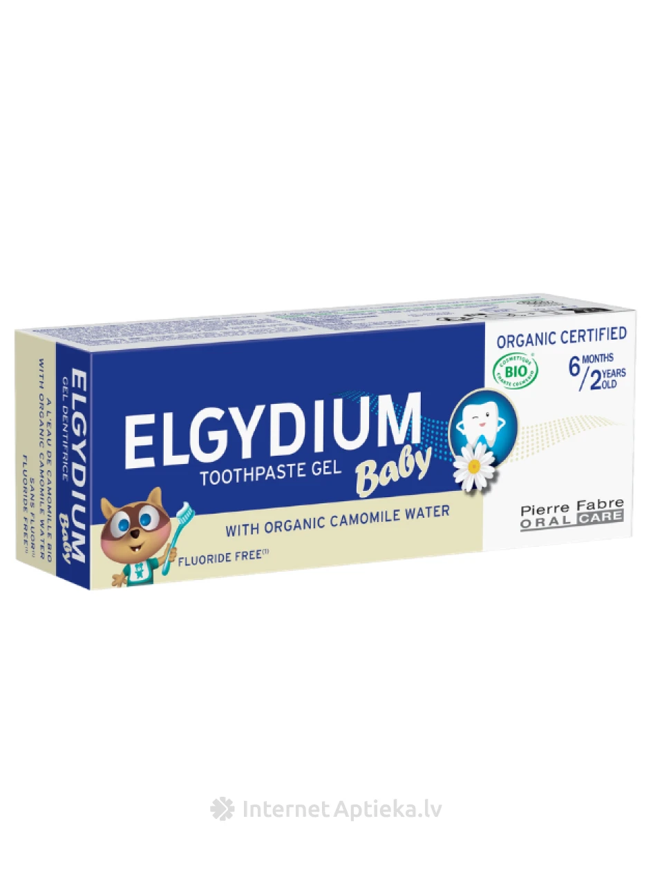 ELGYDIUM BABY BIO zobu pasta bērniem, 30 ml | internetaptieka.lv
