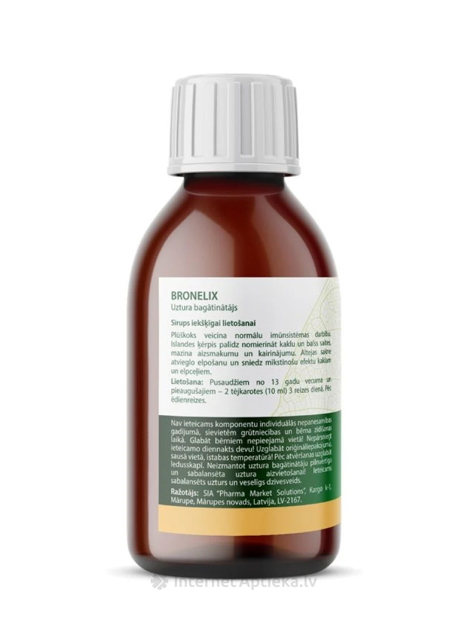 Bronelix siirup, 100 ml | internetaptieka.lv