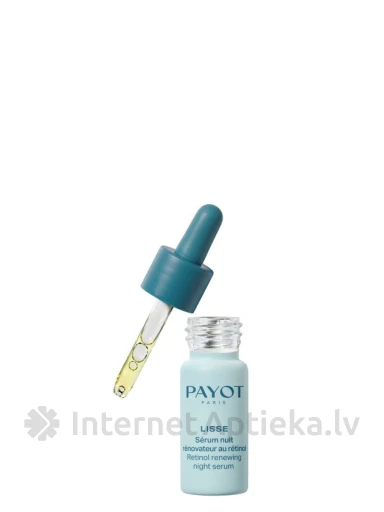 PAYOT Lisse Retinol Renewing Night serums, 15 ml | internetaptieka.lv