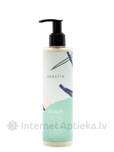 Brave.New.Hair. Keratin kondicionieris matu nogludināšanai, 250 ml | internetaptieka.lv