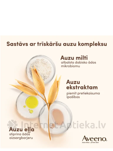 AVEENO nomierinošs vannas līdzeklis, 8*42 g | internetaptieka.lv