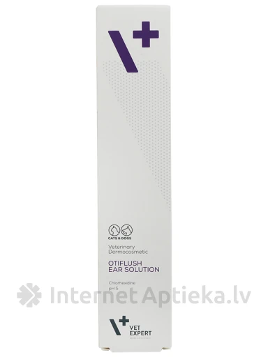 VetExpert Otiflush kõrvalahus koertele ja kassidele, 125 ml | internetaptieka.lv