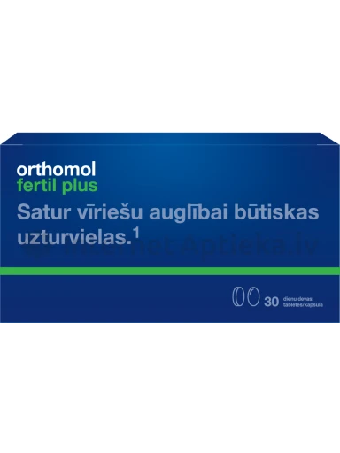 Orthomol Fertil plus (tabletes + kapsulas), 30 gb. | internetaptieka.lv