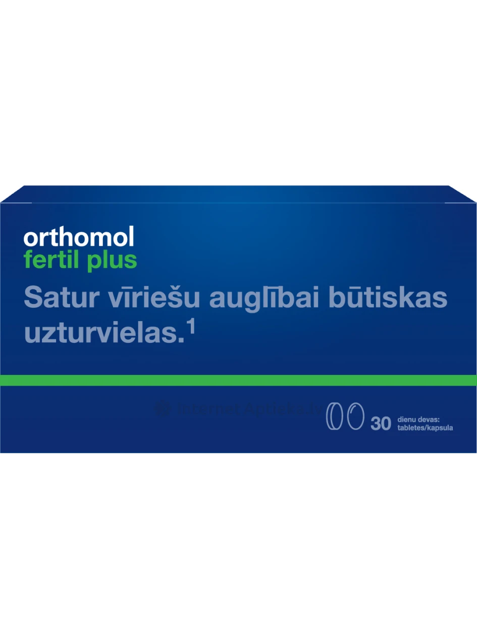 Orthomol Fertil plus (таблетки + капсулы), 30 шт. | internetaptieka.lv