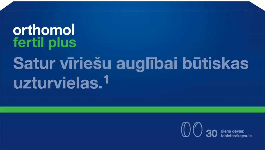 ORTHOMOL Fertil Plus tabletes + kapsulas, 30 gab.