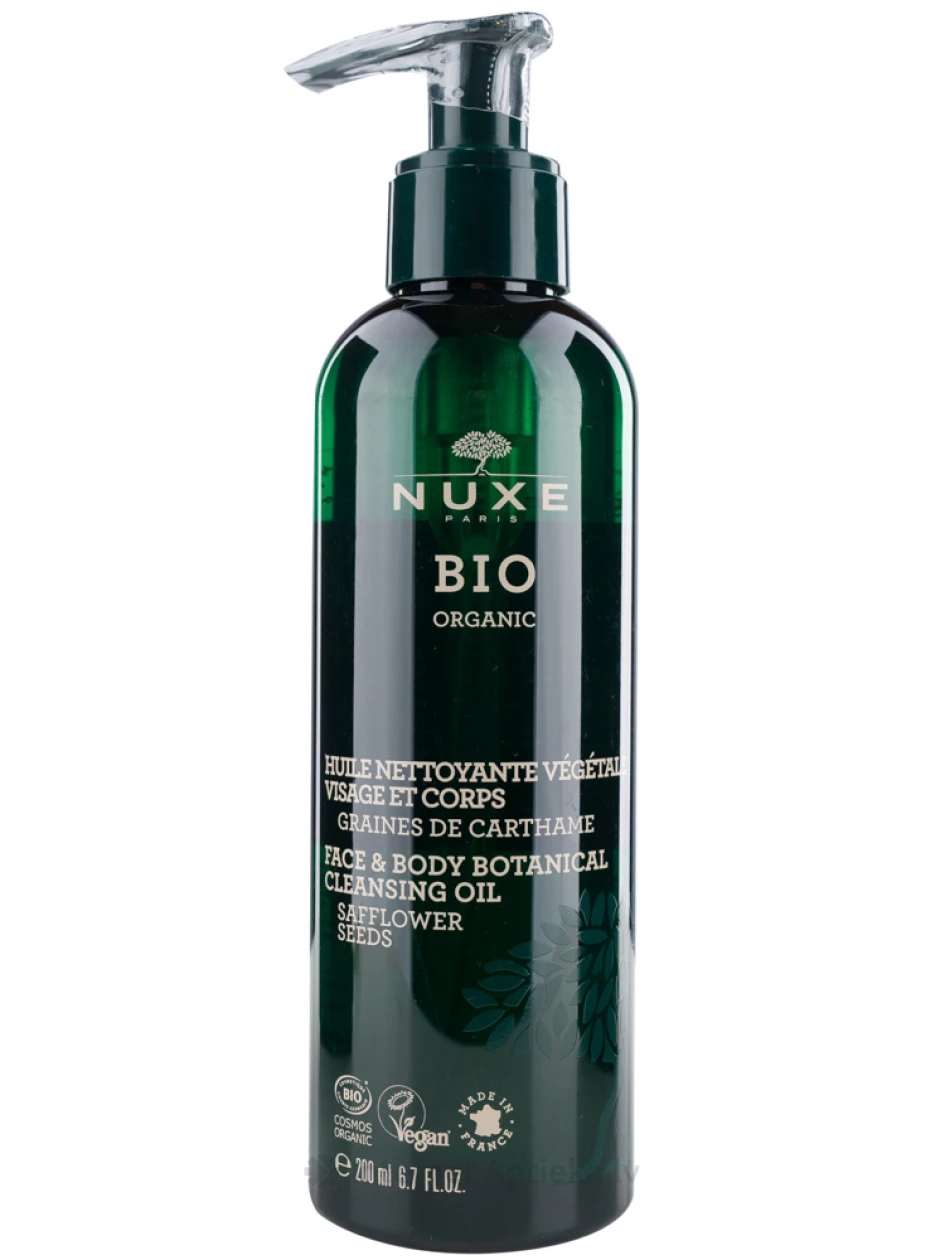 NUXE BIO Attīroša eļļa sejai un ķermenim, 200 ml | internetaptieka.lv