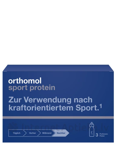 Orthomol Sport Protein, 3 paciņas | internetaptieka.lv