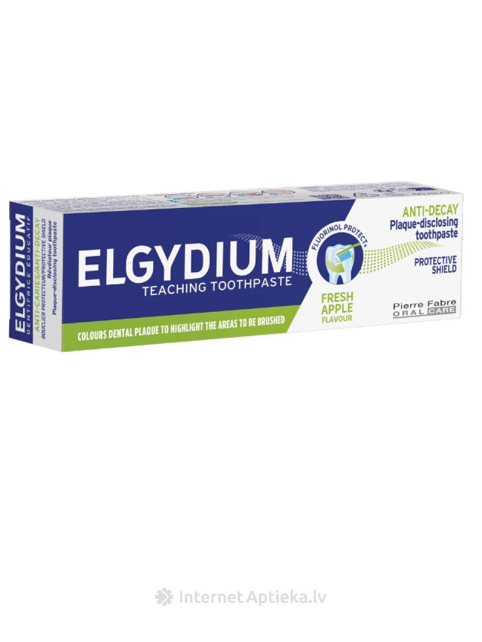 ELGYDIUM PLAQUE-DISCLOSING mācību zobu pasta bērniem, 50 ml | internetaptieka.lv