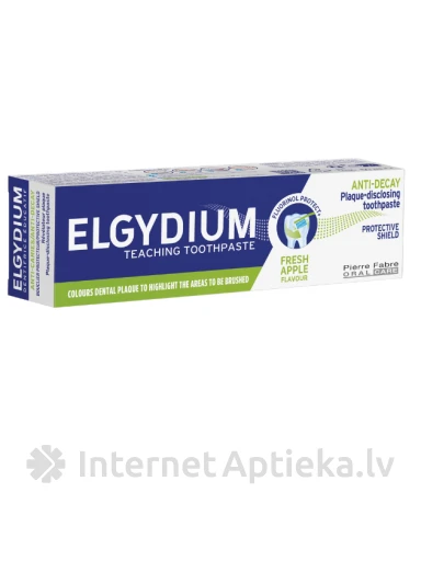 ELGYDIUM PLAQUE-DISCLOSING mācību zobu pasta bērniem, 50 ml | internetaptieka.lv