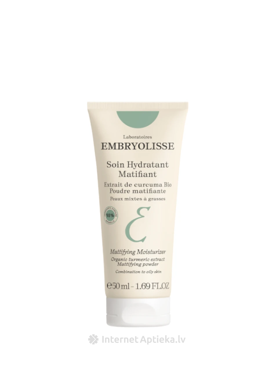EMBRYOLISSE Mattifying Moisturizer niisutav kreem rasusele ja kombineeritud nahale, 50 ml | internetaptieka.lv