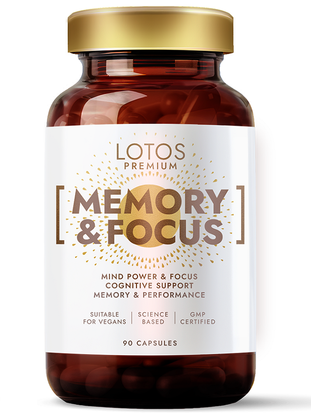 LOTOS PREMIUM Memory & Focus kapsulas