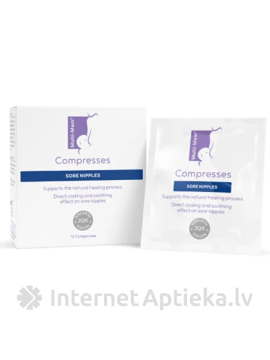 Multi-Mam kompreses krūšu galu kopšanai, 12 gb. | internetaptieka.lv