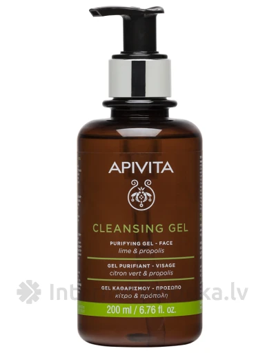 APIVITA valantis veido gelis su propoliu ir citrusais, 200 ml | internetaptieka.lv