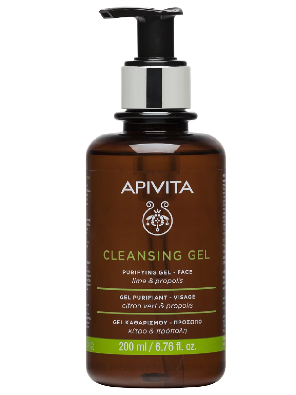 APIVITA puhastav näogeel propolise ja tsitrustega, 200 ml | internetaptieka.lv
