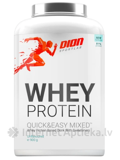 Dion Sportlab Whey protein ar piena šokolādes garšu, 900 g | internetaptieka.lv