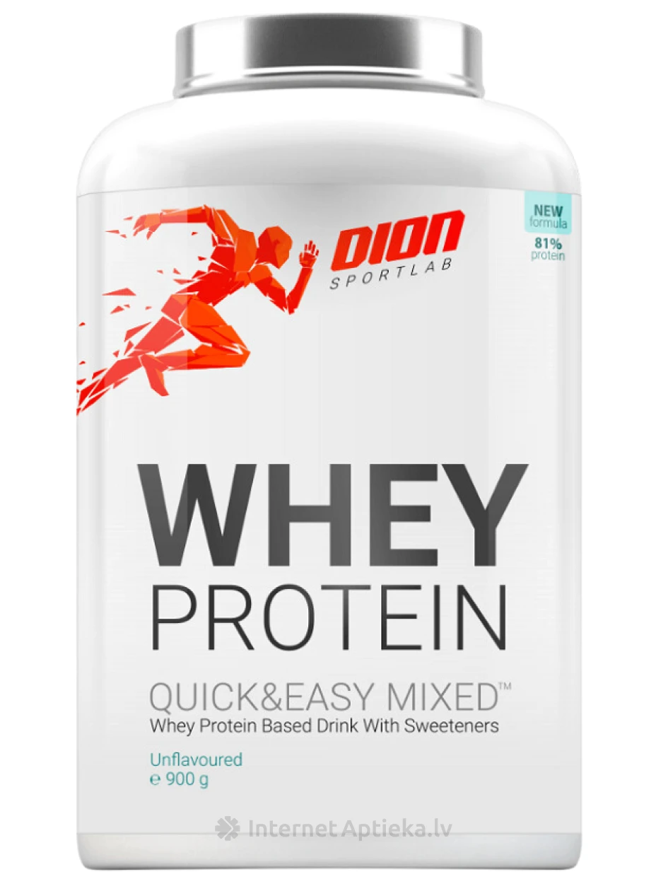 Dion Sportlab Whey protein piimašokolaadi maitsega, 900 g | internetaptieka.lv