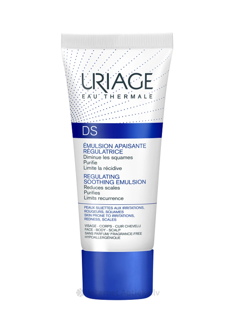 URIAGE D.S. Regulējošā emulsija, 40 ml | internetaptieka.lv