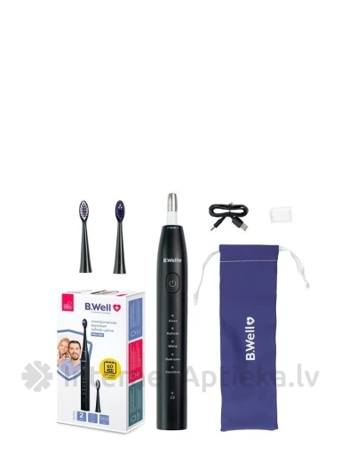 B.Well PRO-850 Sonic elektriline hambahari Must | internetaptieka.lv