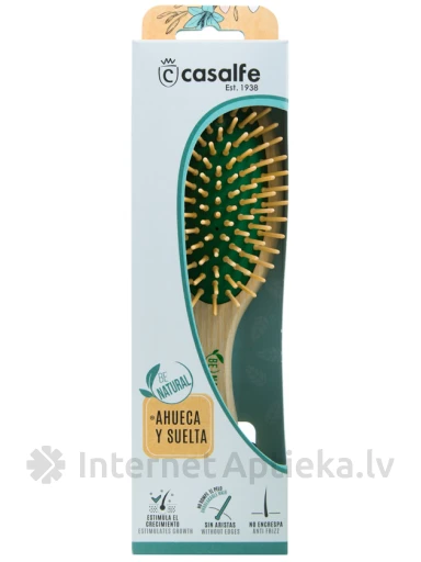 Щетка для волос Casalfe средняя/овальная, 1 шт. | internetaptieka.lv