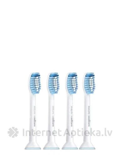 Philips Sonycare zobu birstes galviņas S2 sensitive, 4 gb. | internetaptieka.lv