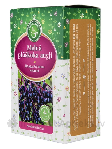 Tēja Melnā plūškoka ogas, 100 g | internetaptieka.lv