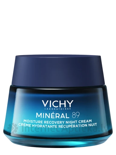 VICHY MINERAL 89 Mitrinošs atjaunojošs nakts krēms ar melatonīnu, 50 ml | internetaptieka.lv