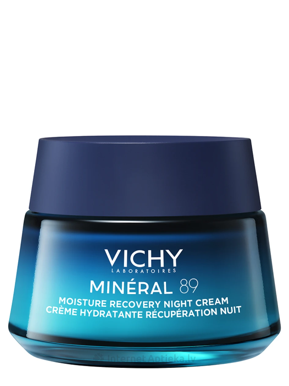 VICHY MINERAL 89 niisutav taastav öökreem melatoniiniga, 50 ml | internetaptieka.lv