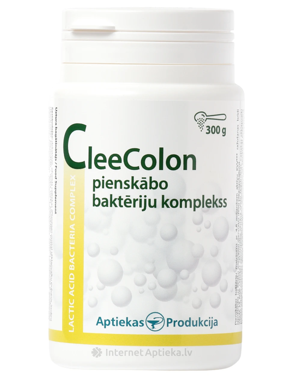 CleeColon piimhappebakterite kompleks, 300 g | internetaptieka.lv