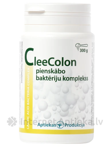 CleeColon комплекс молочнокислых бактерий, 300 г | internetaptieka.lv