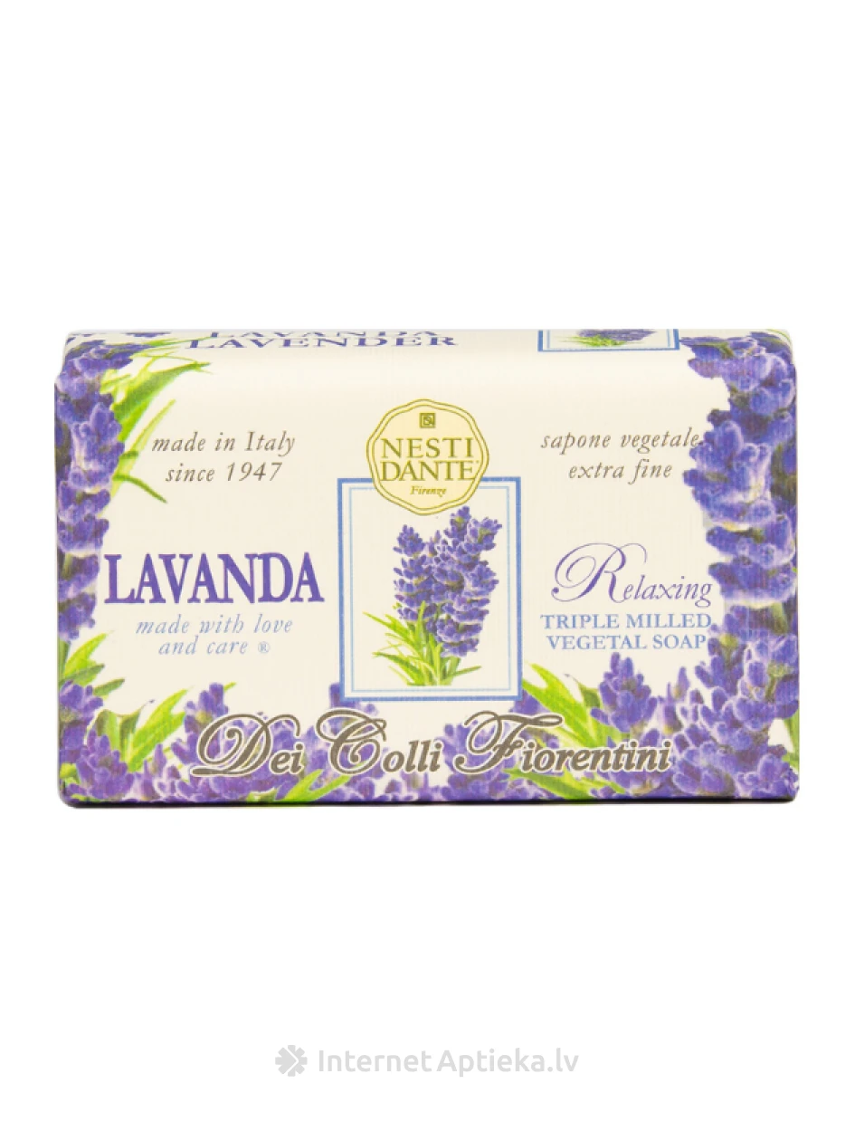 Dolce Vivere Dei Colli Fiorentini - Тосканская лаванда мыло | internetaptieka.lv