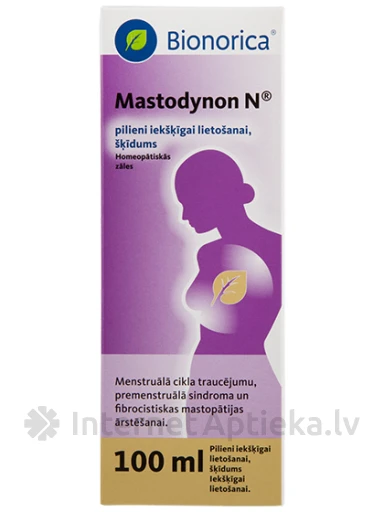 Mastodynon N, tilgad suukaudseks kasutamiseks, 100 ml | internetaptieka.lv