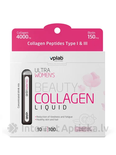 VPLAB Beauty Liquid Collagen, 10*10 ml | internetaptieka.lv