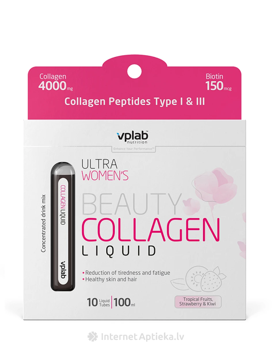 VPLAB Beauty Liquid Collagen, 10*10 мл | internetaptieka.lv