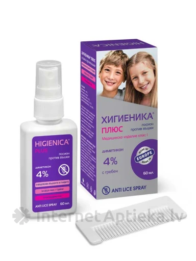 Higienika Plus Pret utu losjons, 60 ml | internetaptieka.lv