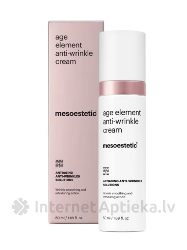 Mesoestetic age element anti-wrinkle pretgrumbu krēms, 50 ml | internetaptieka.lv
