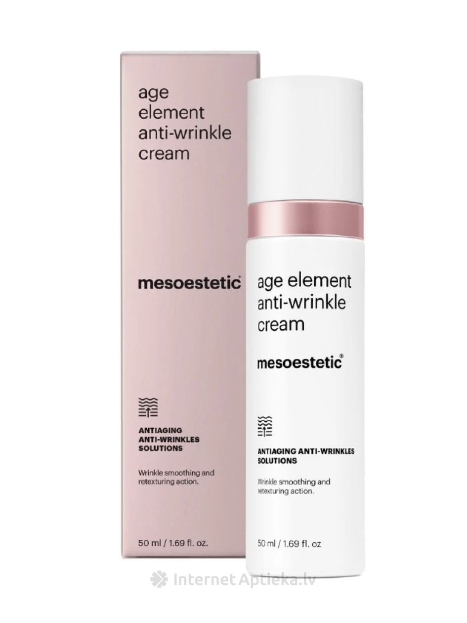 Mesoestetic age element anti-wrinkle kortsudevastane näokreem, 50 ml | internetaptieka.lv