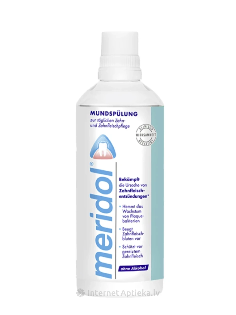 Meridol Mutes skalojamais līdzeklis, 400 ml | internetaptieka.lv